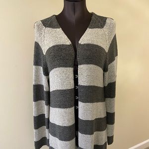Style & Co. high & low duster sweater cardigan size XS (runs big/ fit up to a L)